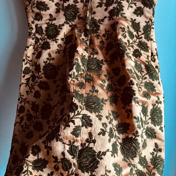 Stunning 60s Brocade Wiggle Dress & Matching Jacket - Picture 7 of 16